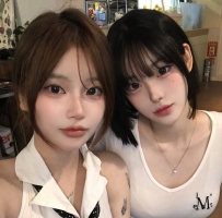 【蜜芽】 162cm 48kg D杯 【蜜糖】 167cm 52kg E杯  清純高顔值姐妹花 新的一年 3P一